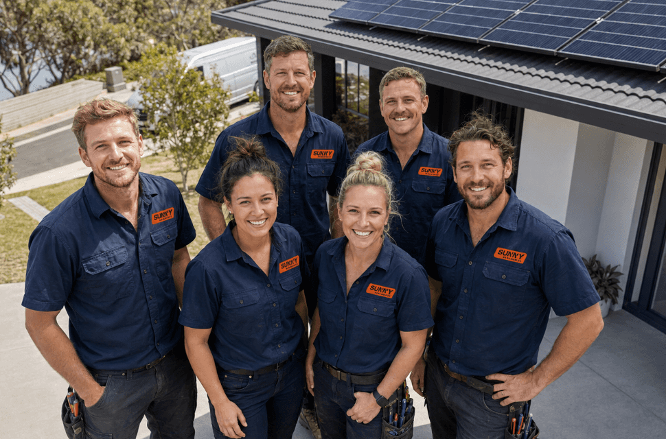 The Sunny Renewables team